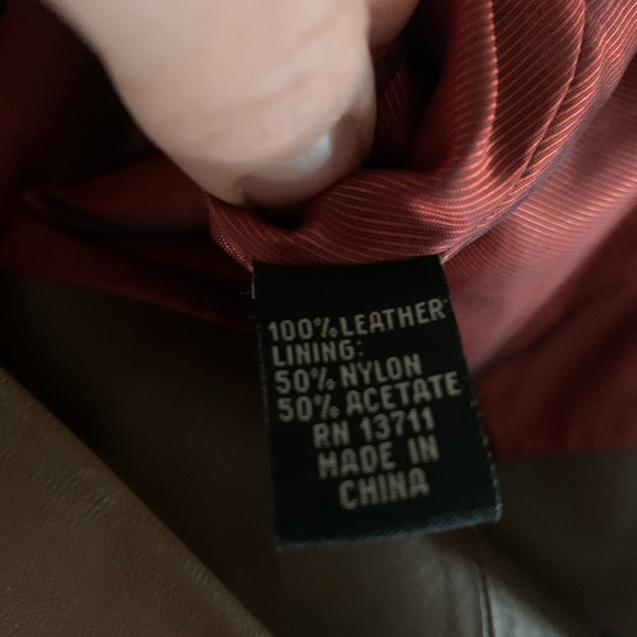 Leather Blazer - Picture 4 of 4